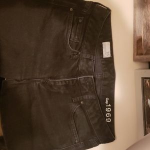 Skinny Black Gap 1969 Jeans